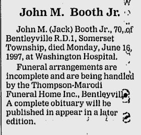 John M. Booth Jr.